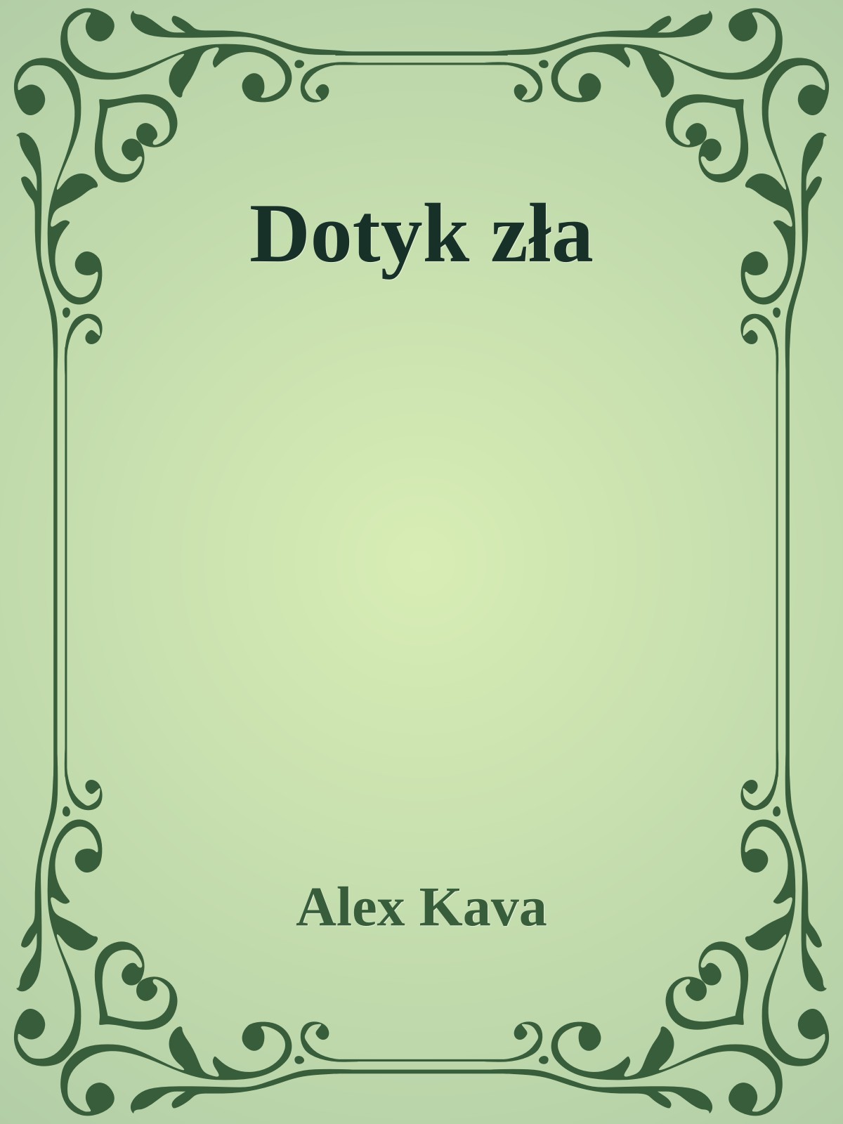 Dotyk zła