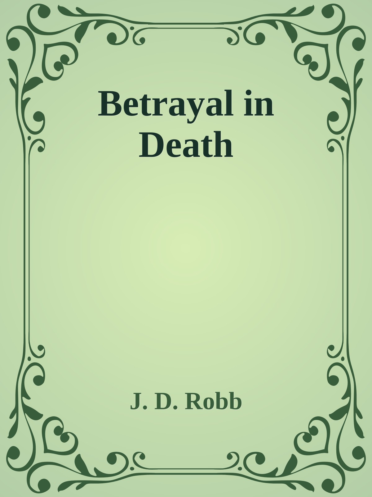 Betrayal in Death
