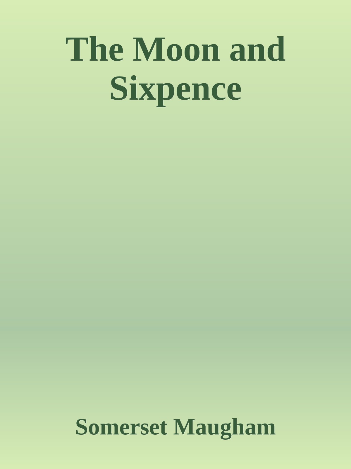 The Moon and Sixpence