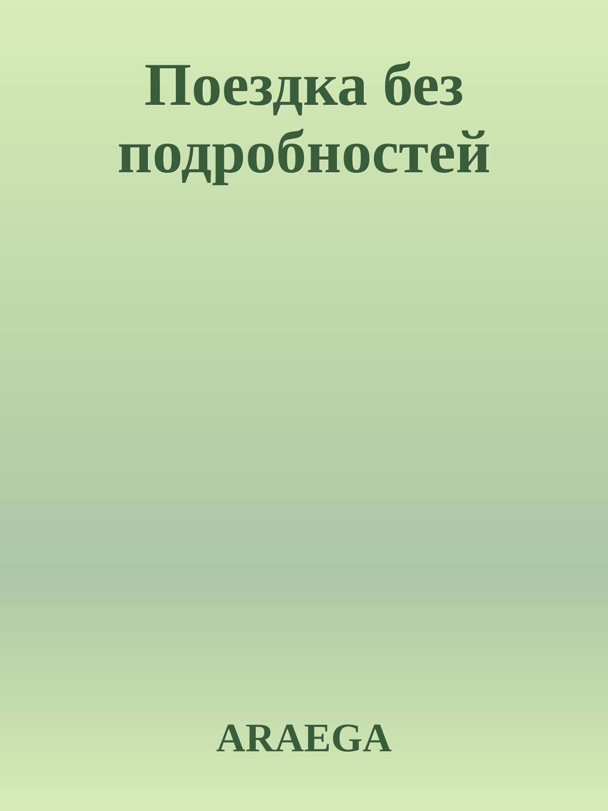 Поездка без подробностей