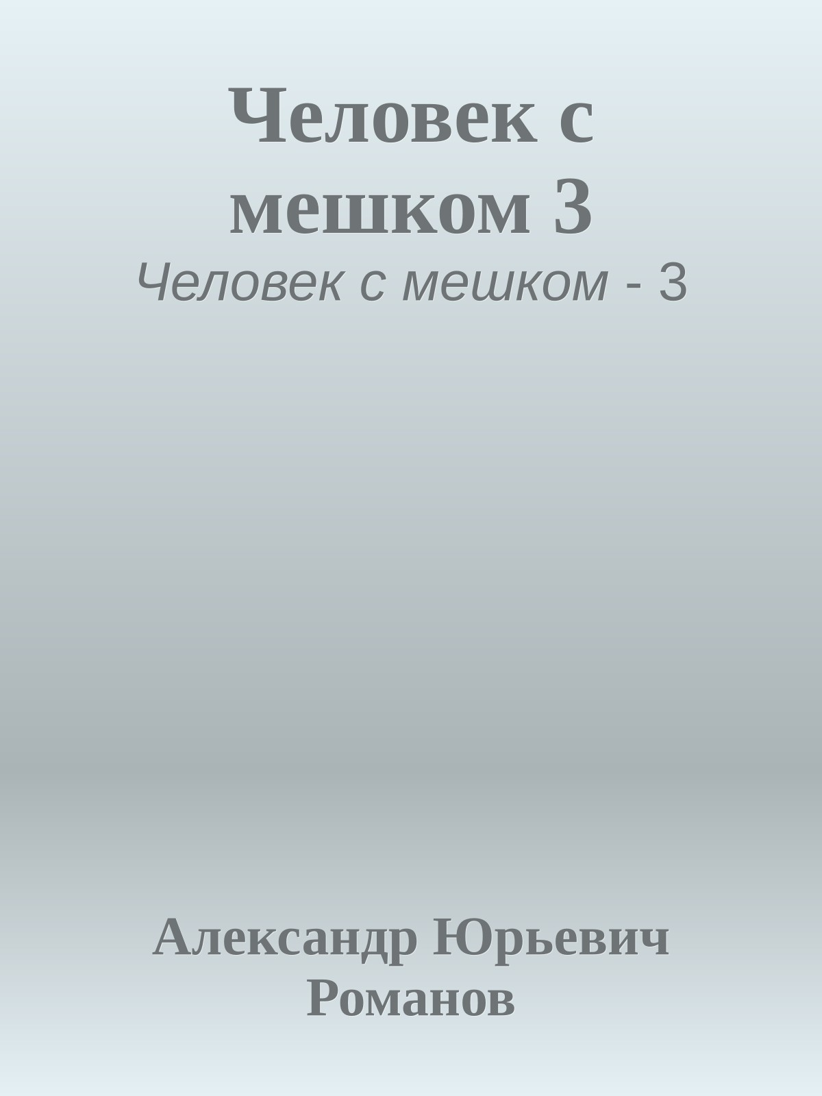 Человек с мешком 3