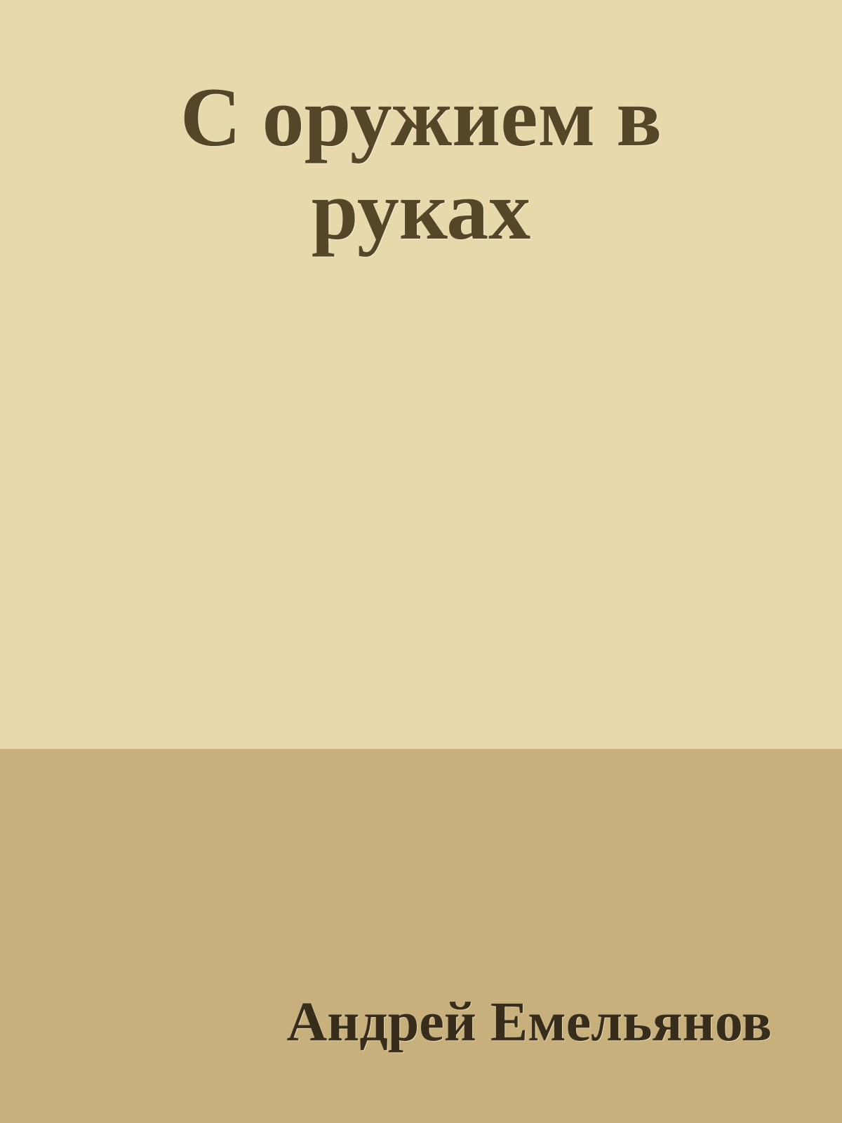 С оружием в руках