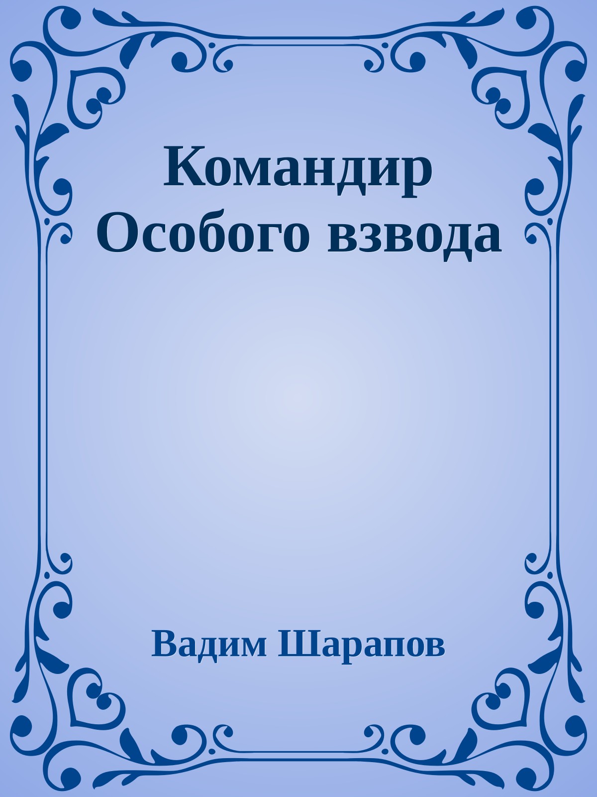 Командир Особого взвода