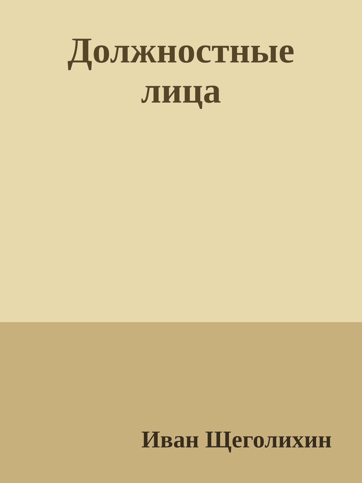 Должностные лица