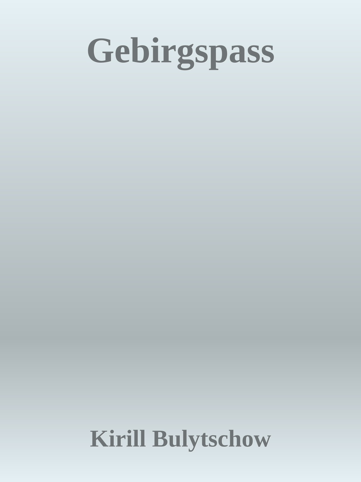 Gebirgspass