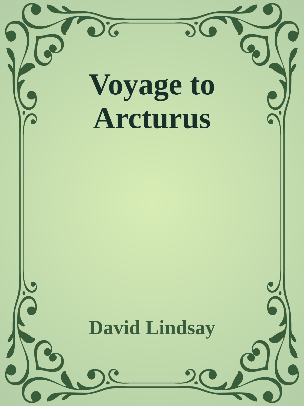 Voyage to Arcturus