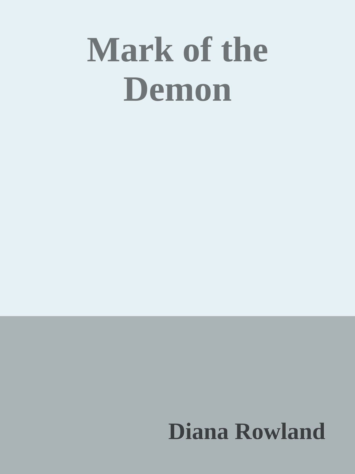 Mark of the Demon