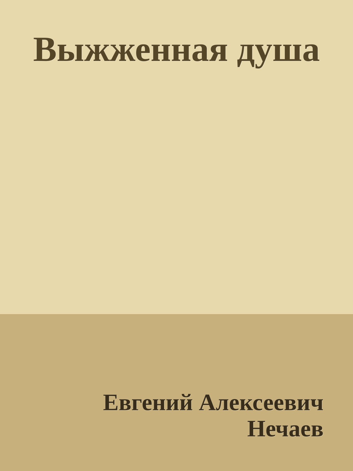 Выжженная душа