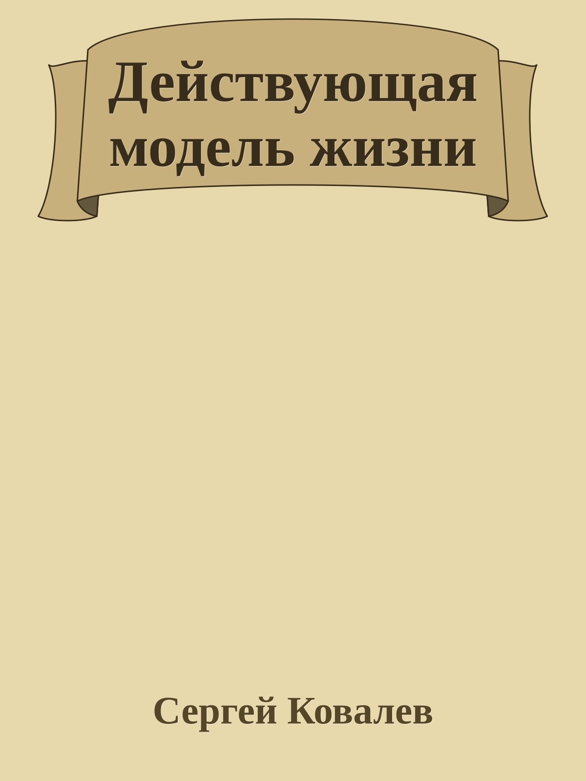 Действующая модель жизни