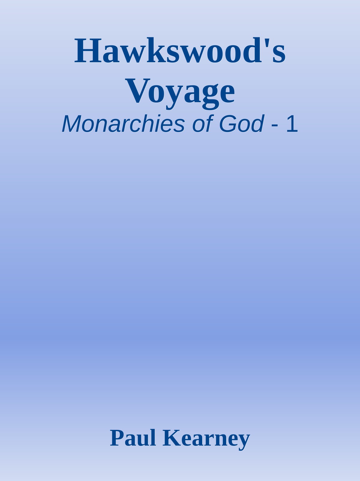 Hawkswood's Voyage