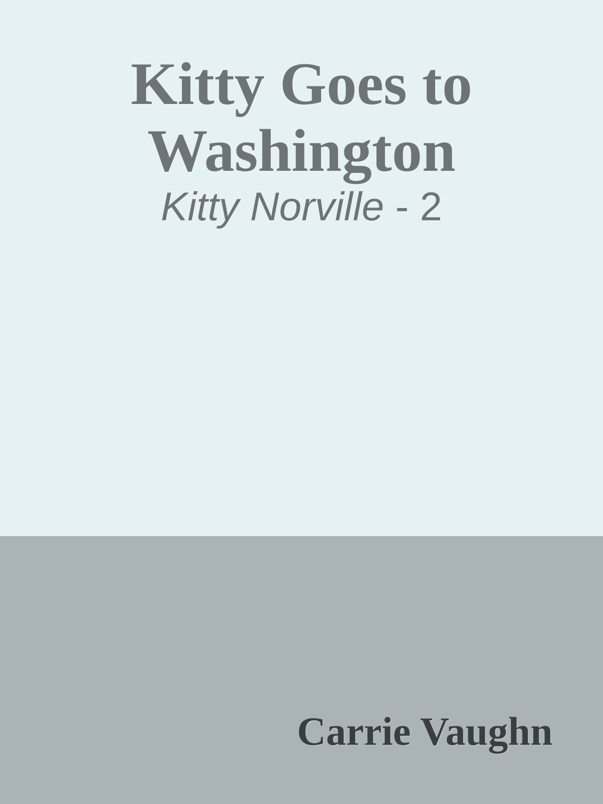 Kitty Goes to Washington