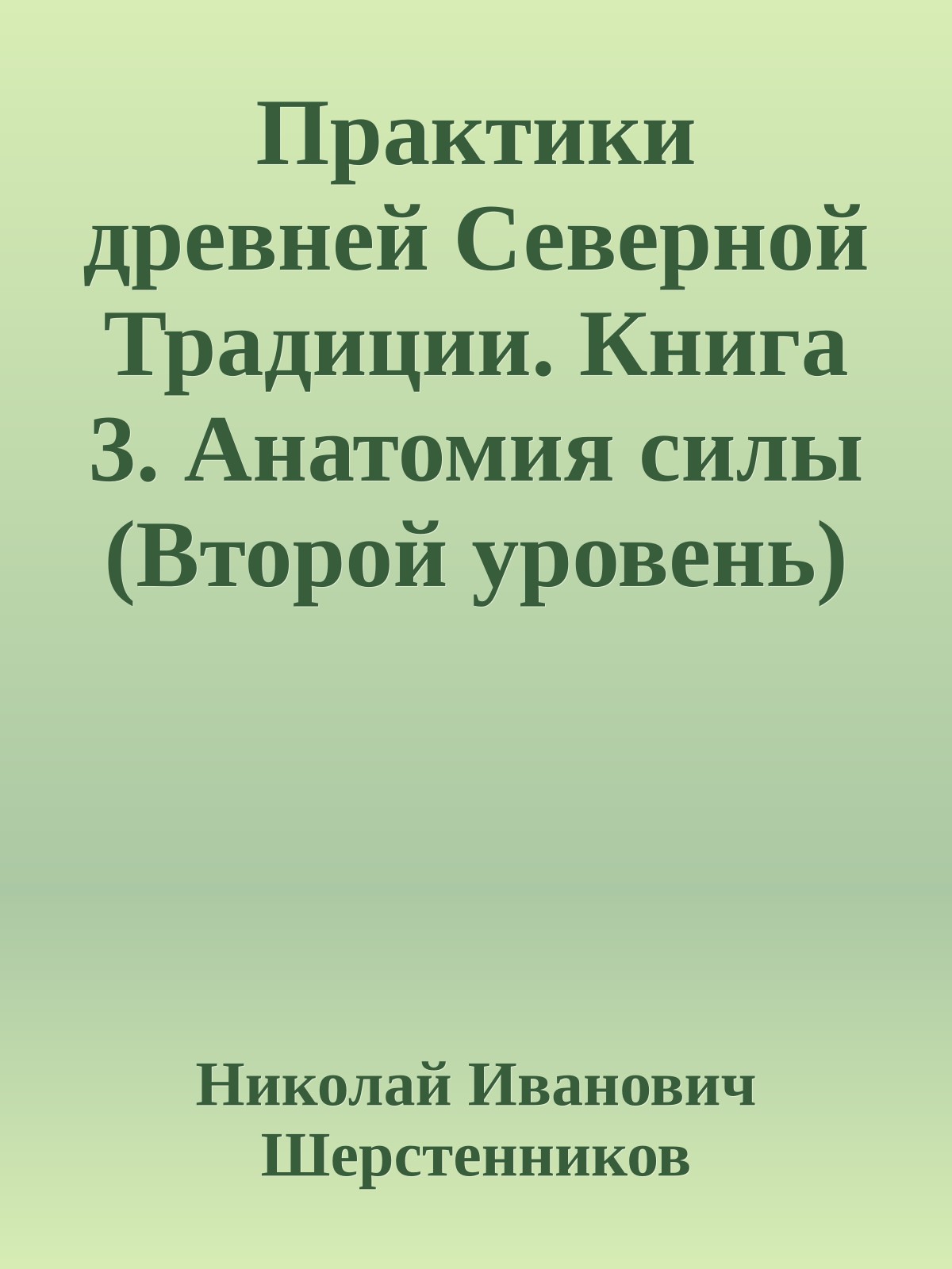 Практики древней Северной Традиции. Книга 3. Анатомия силы (Второй уровень)