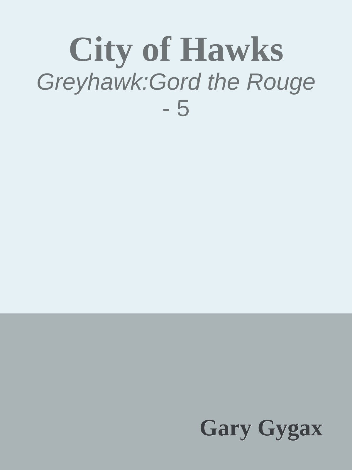 City of Hawks