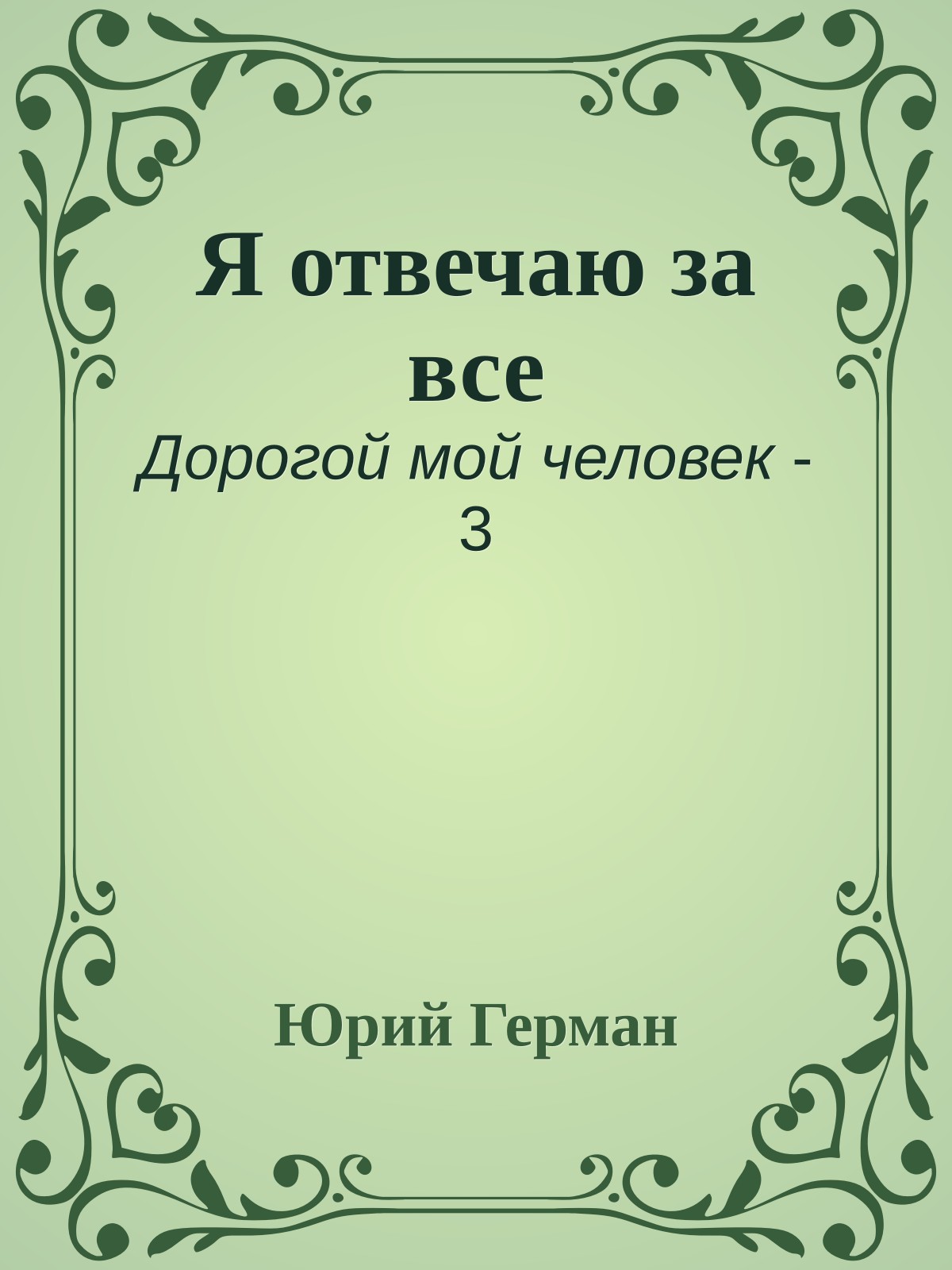 Я отвечаю за все