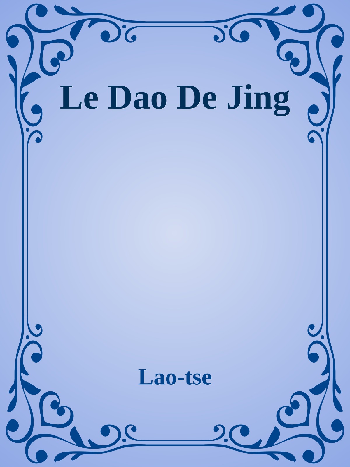 Le Dao De Jing