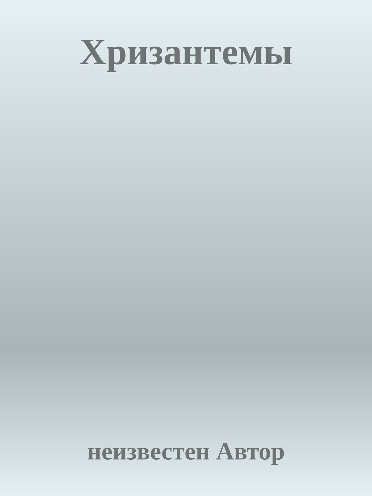 Хризантемы