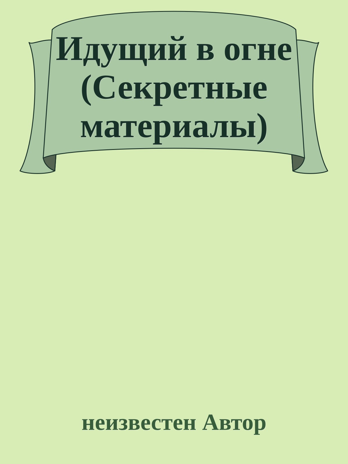 Идущий в огне (Секретные материалы)