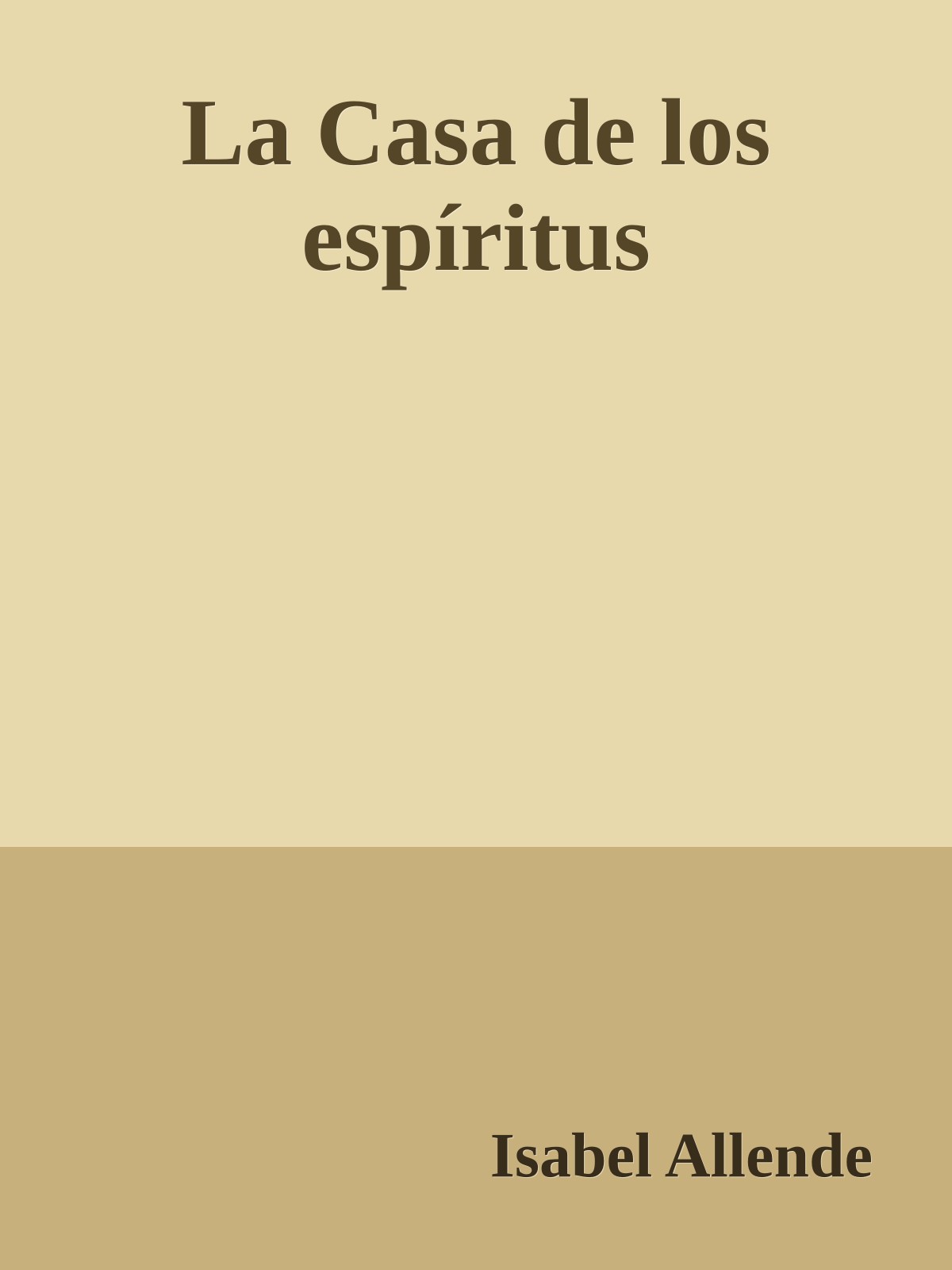 La Casa de los espíritus