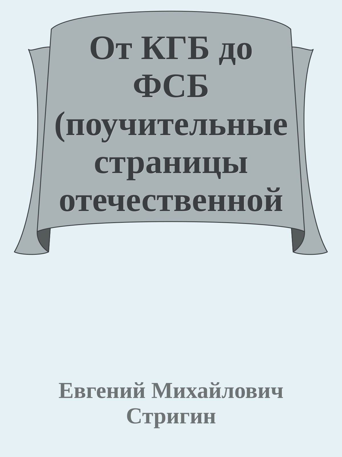 От КГБ до ФСБ (поучительные страницы отечественной истории). книга 2 (от МБ РФ до ФСК РФ)