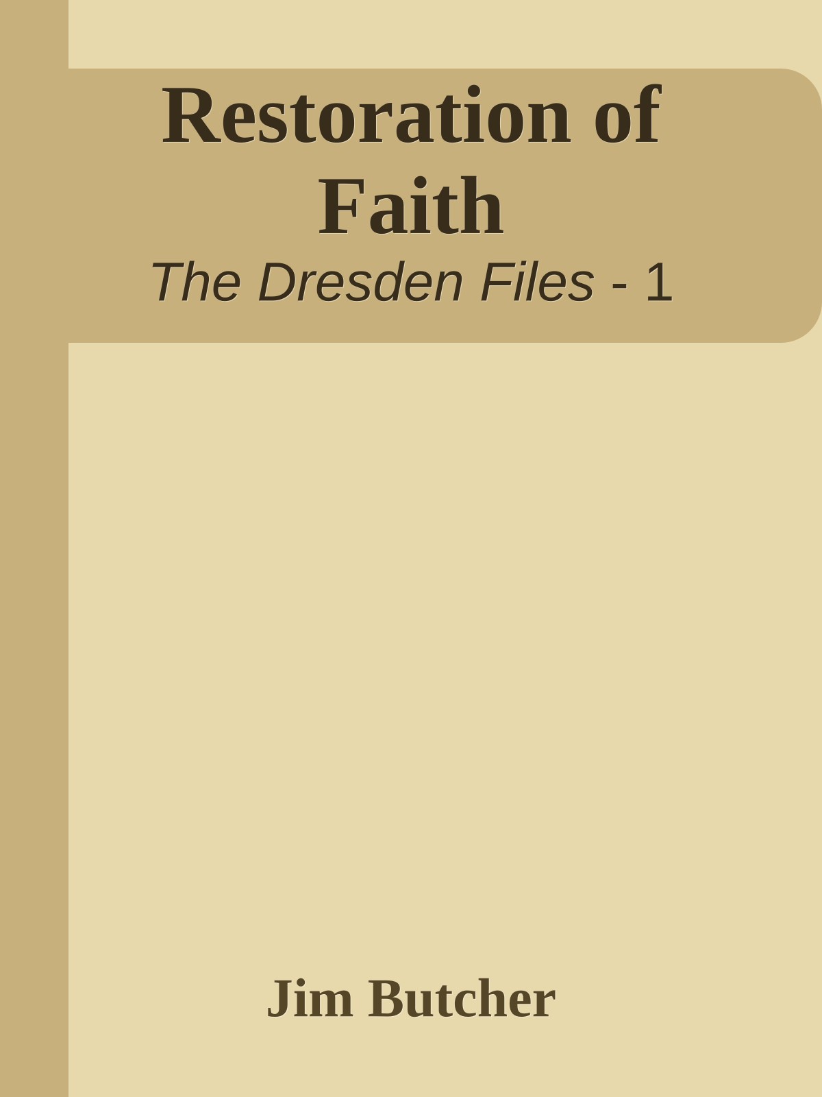 Restoration of Faith