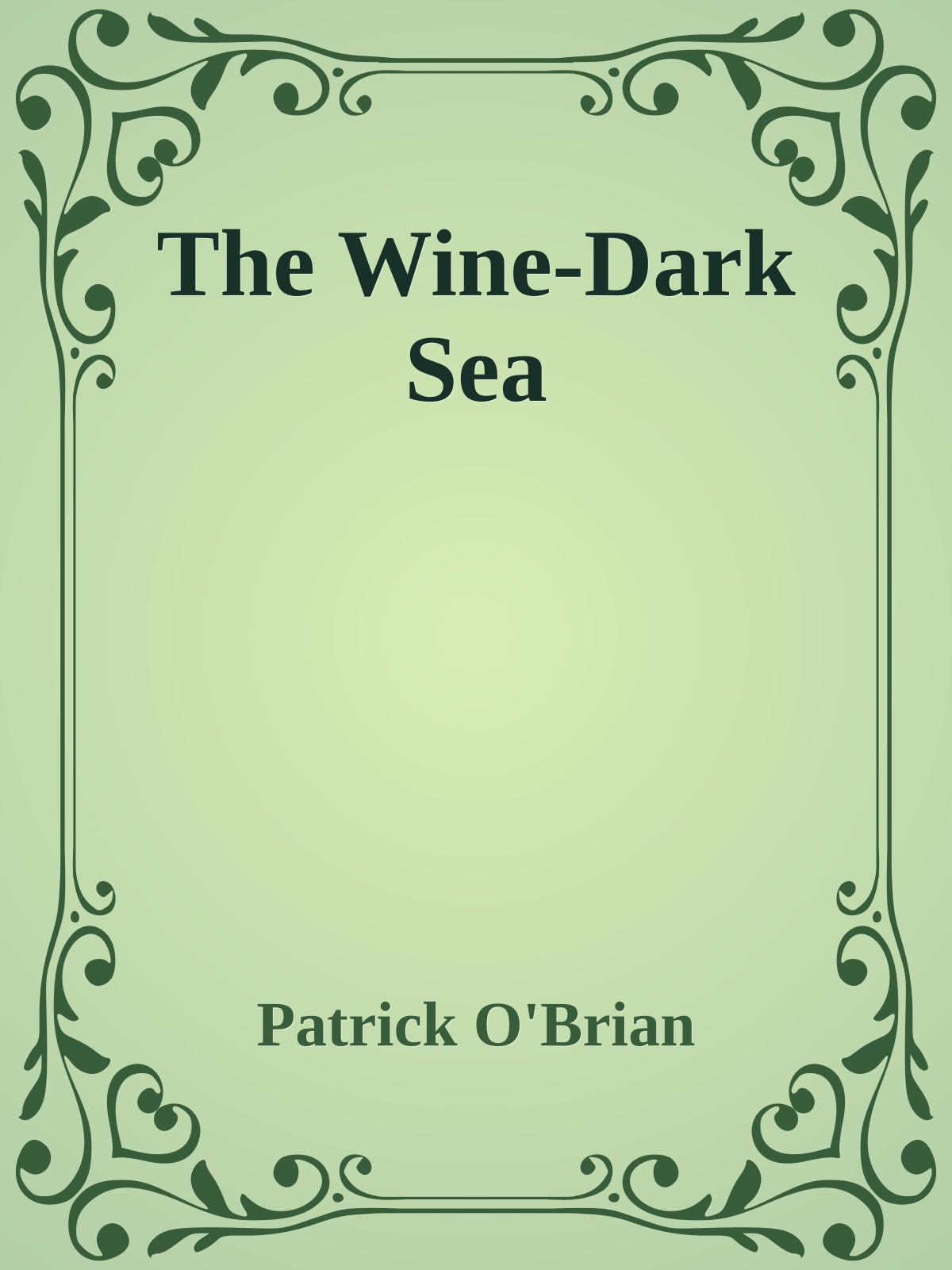 The Wine-Dark Sea