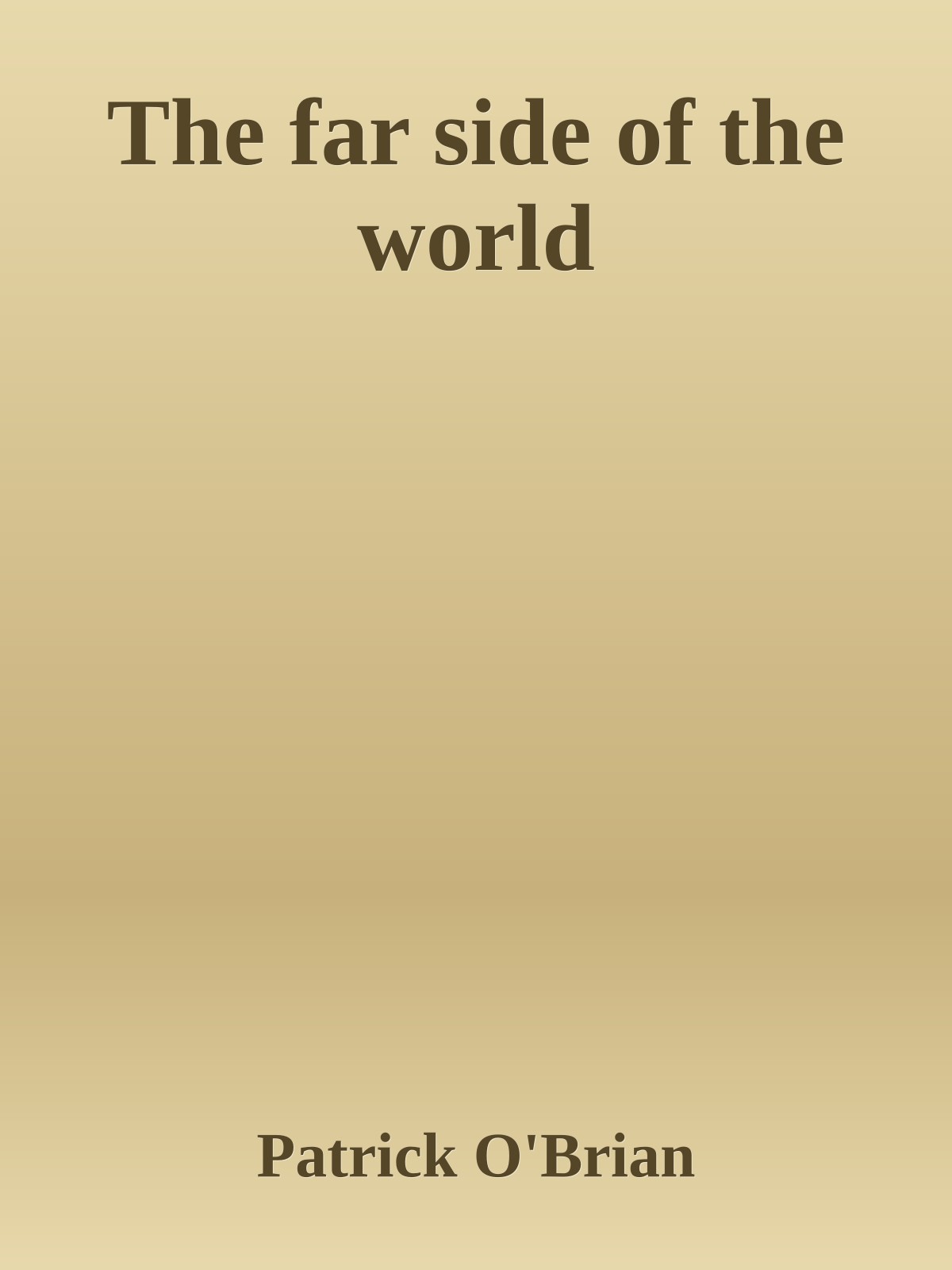 The far side of the world