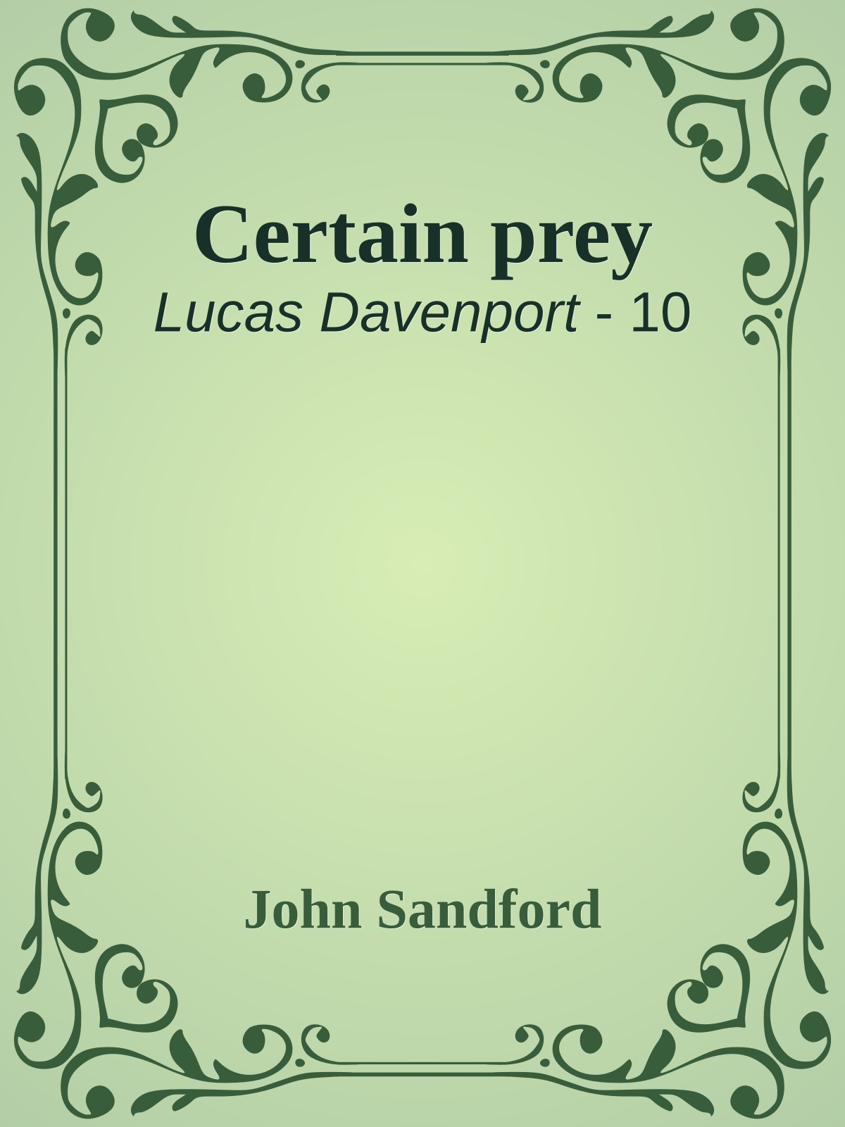 Certain prey