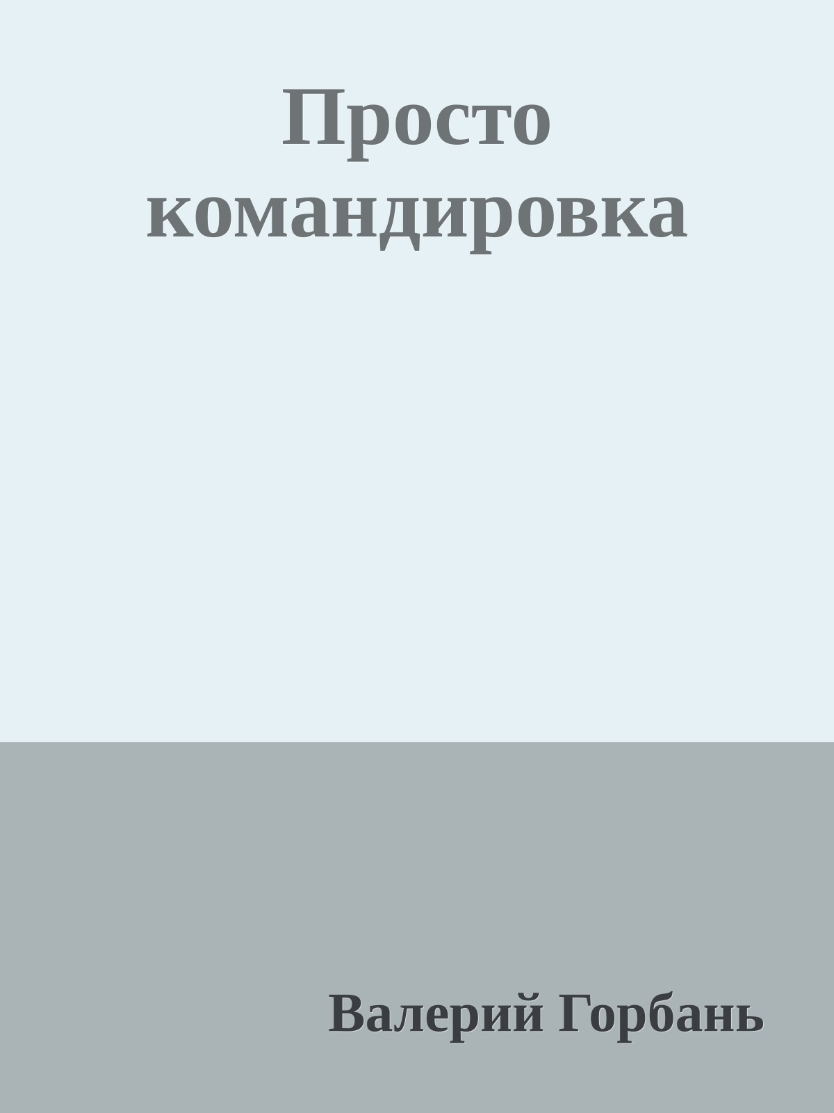 Просто командировка