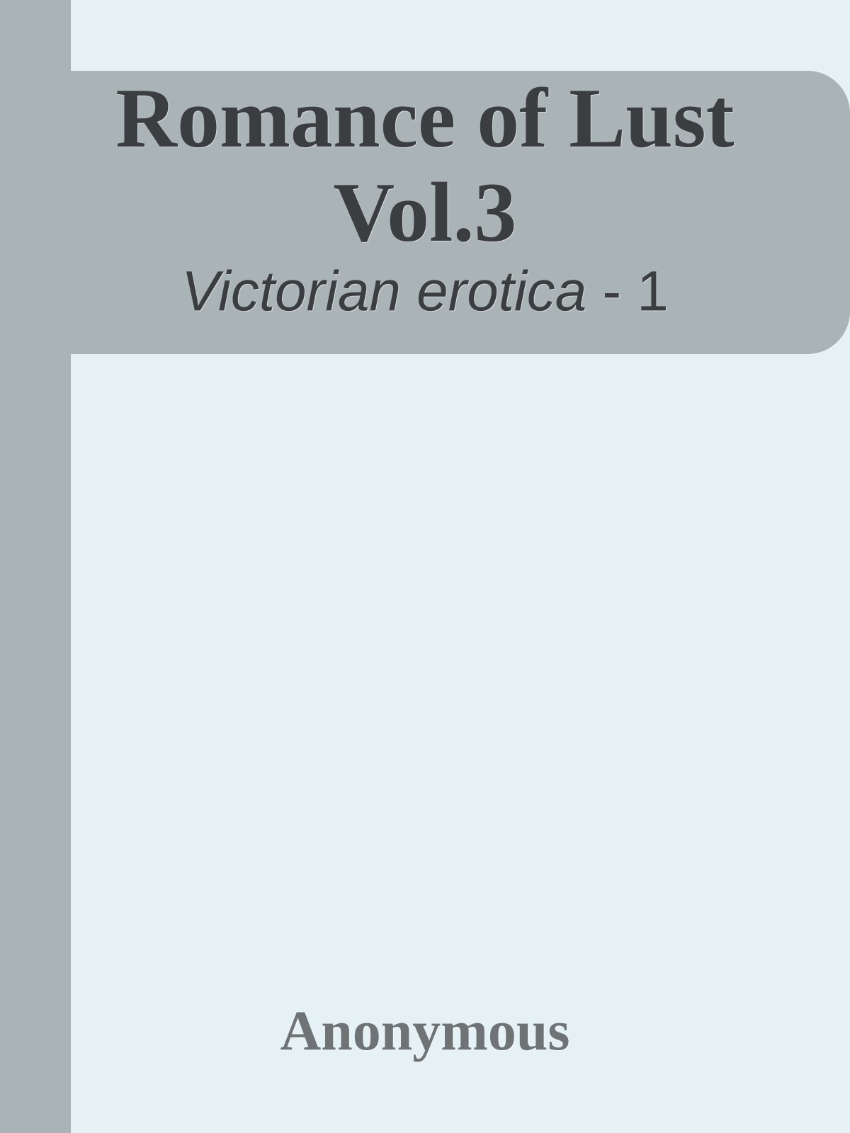 Romance of Lust Vol.3