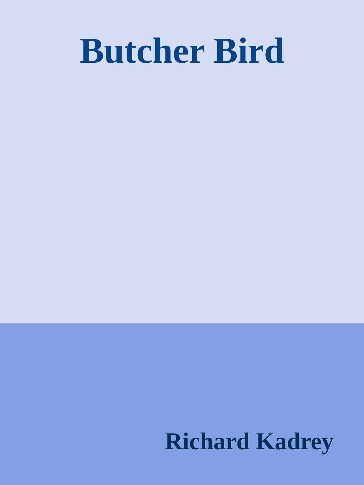 Butcher Bird