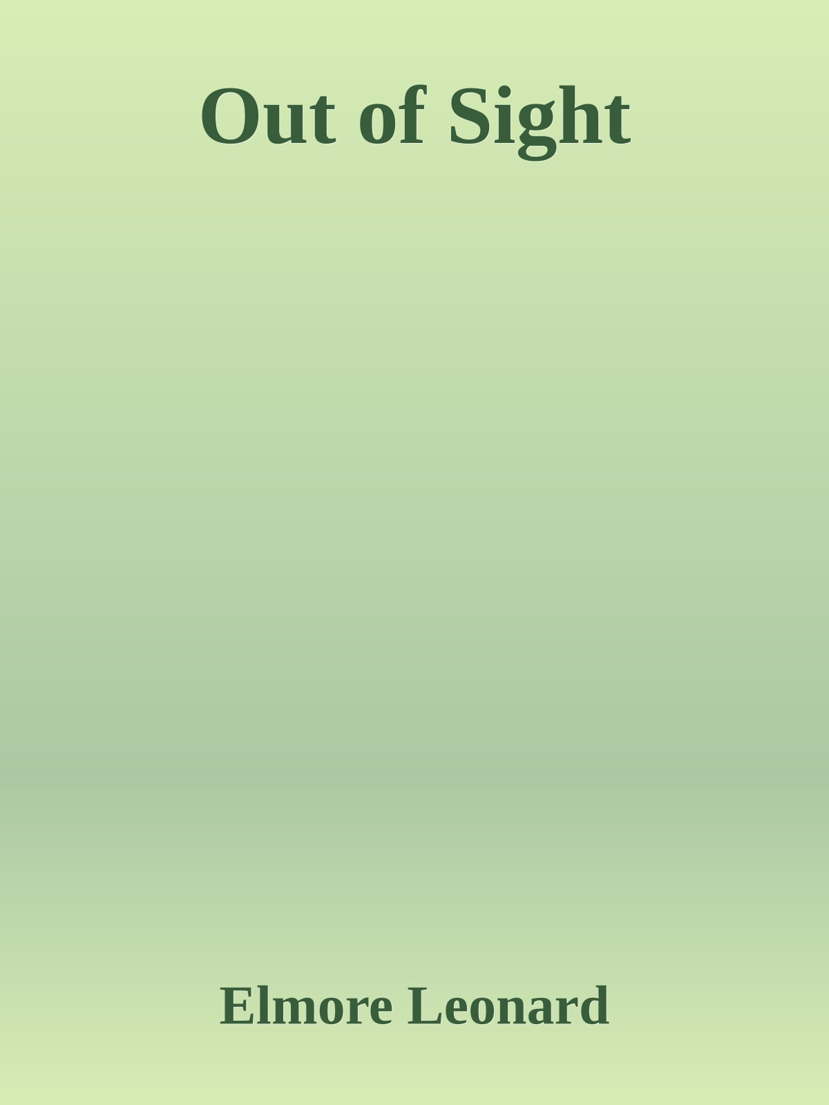 Out of Sight