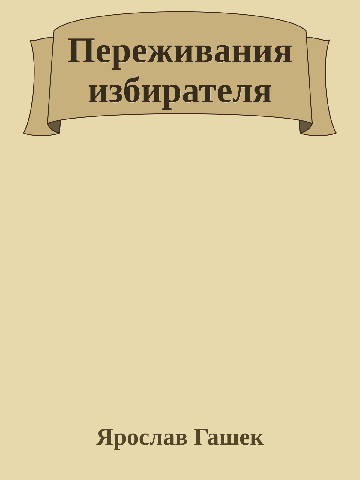 Переживания избирателя