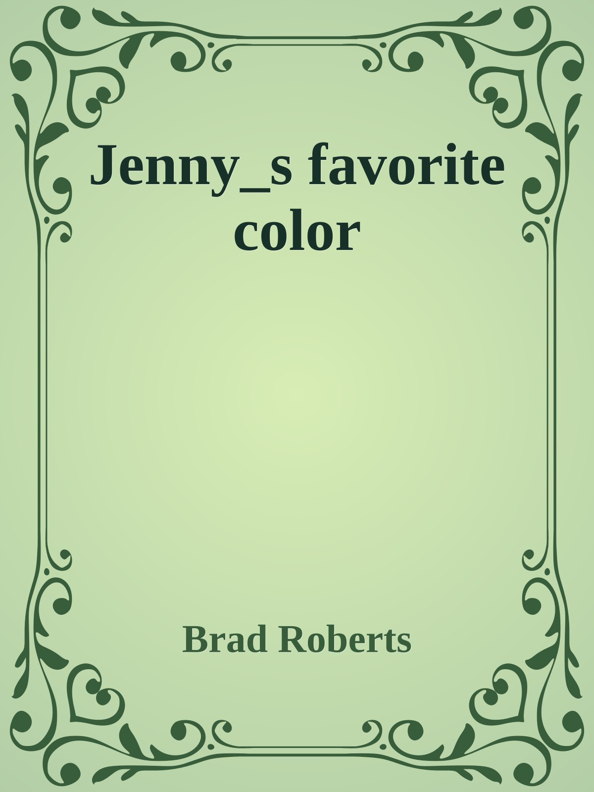 Jenny_s favorite color