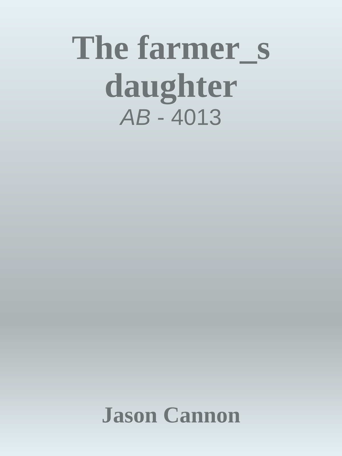 The farmer_s daughter