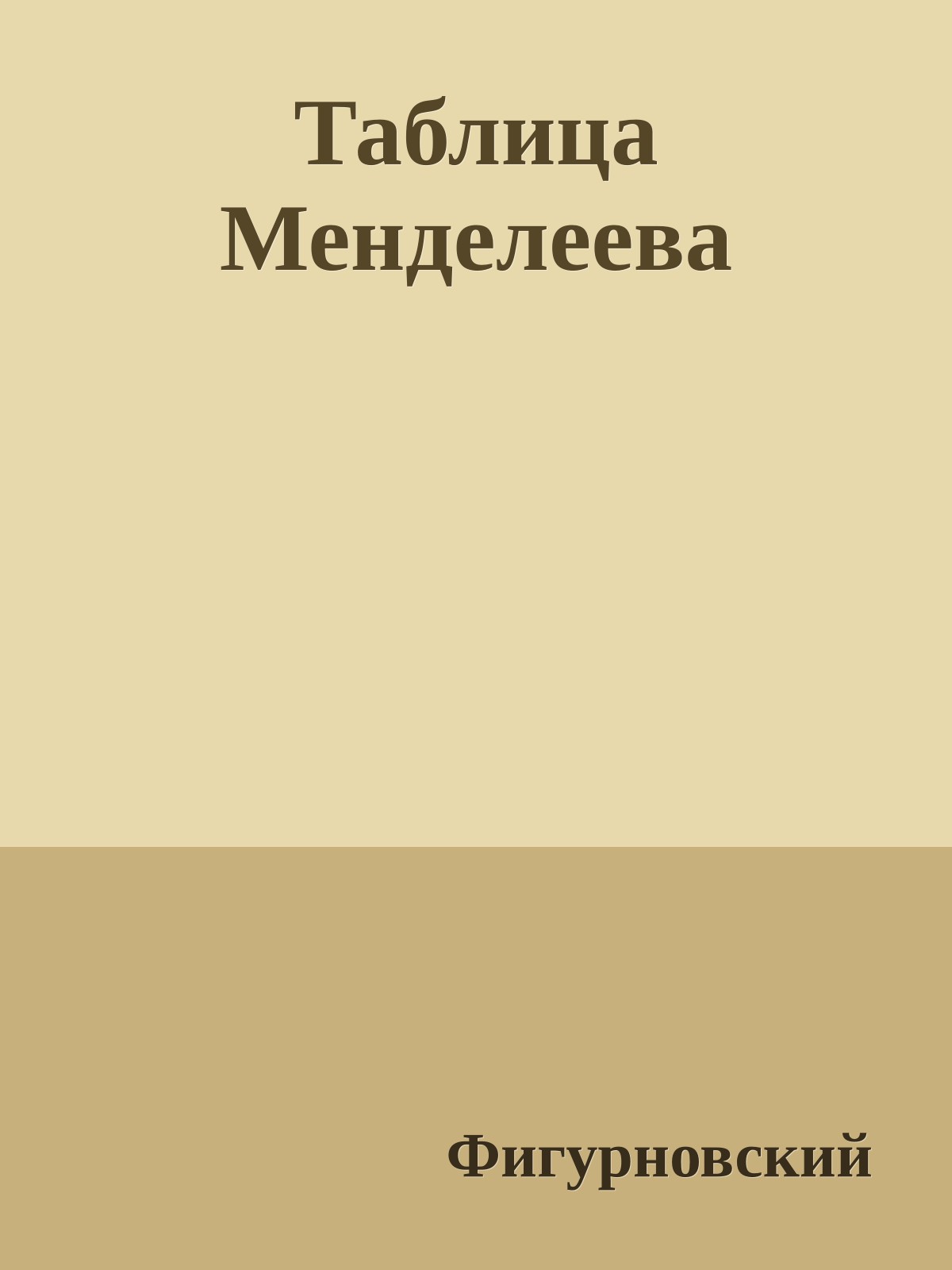 Таблица Менделеева