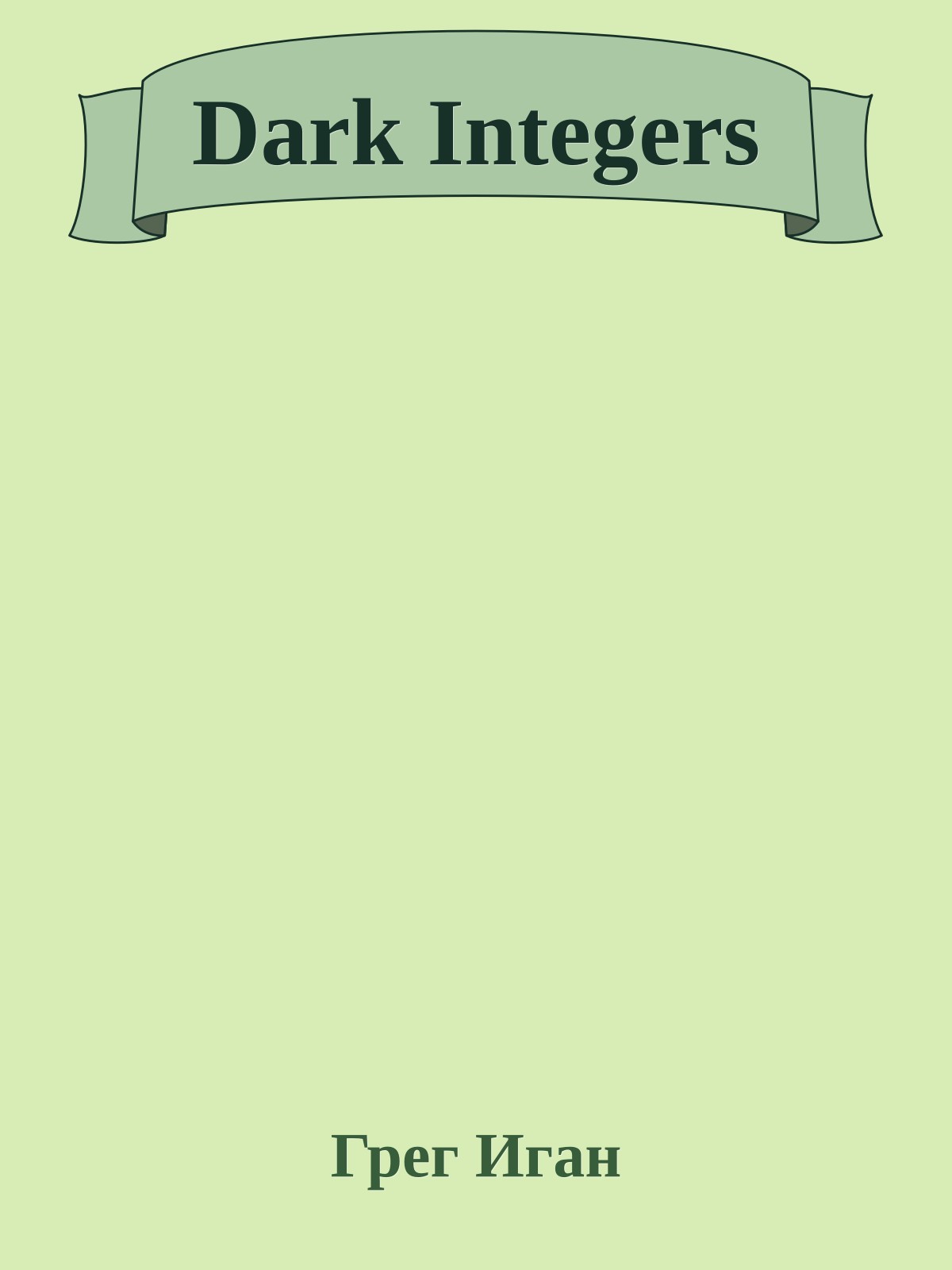 Dark Integers