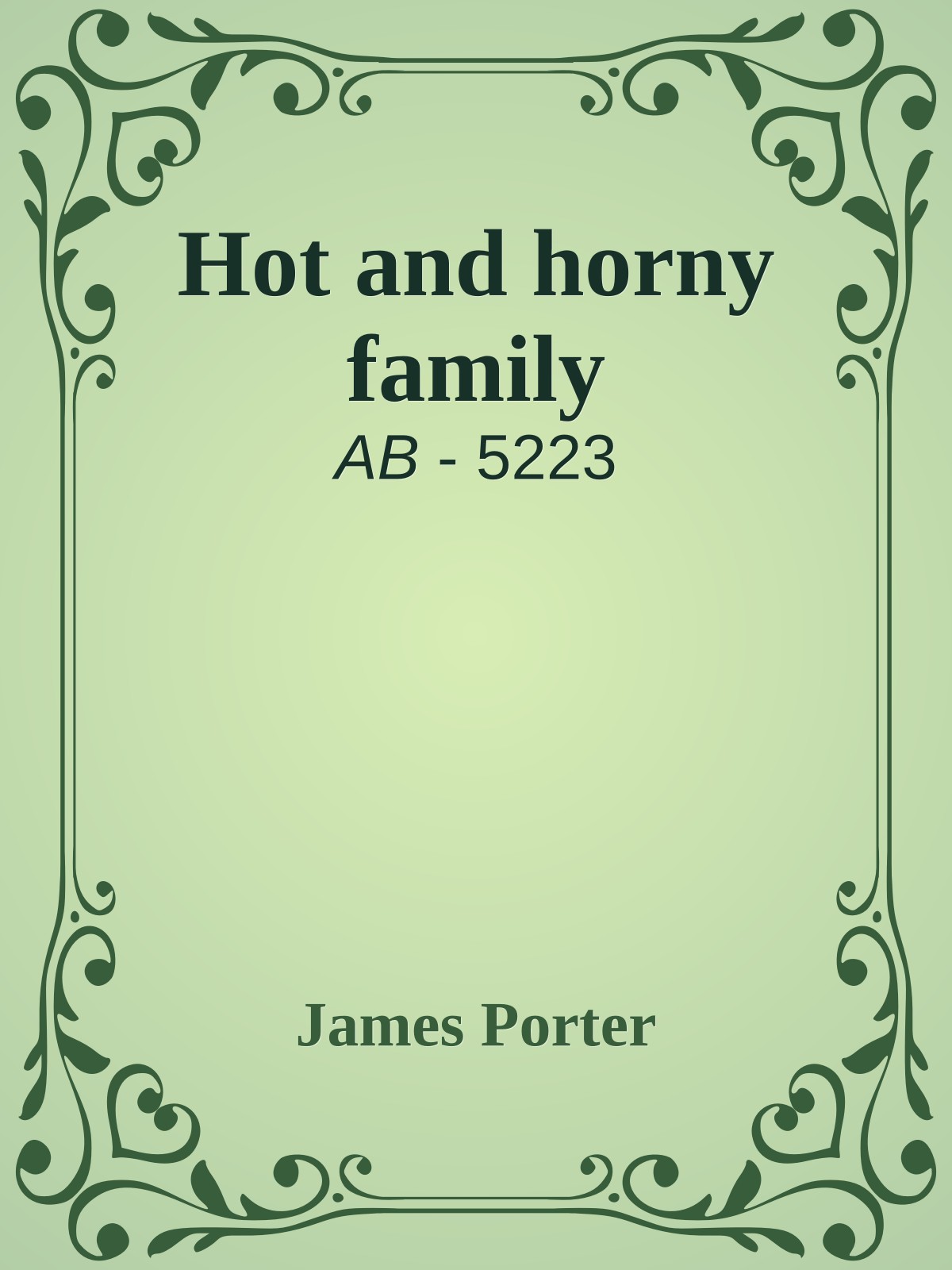 Hot and horny family