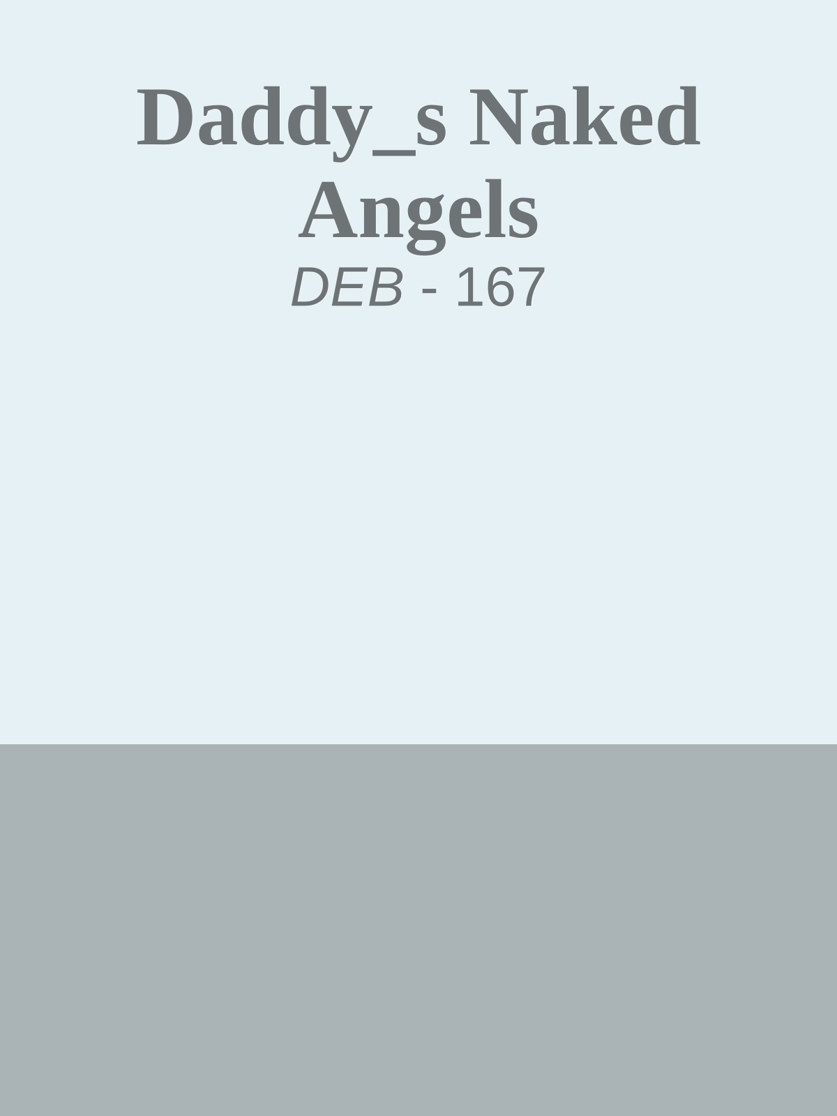 Daddy_s Naked Angels