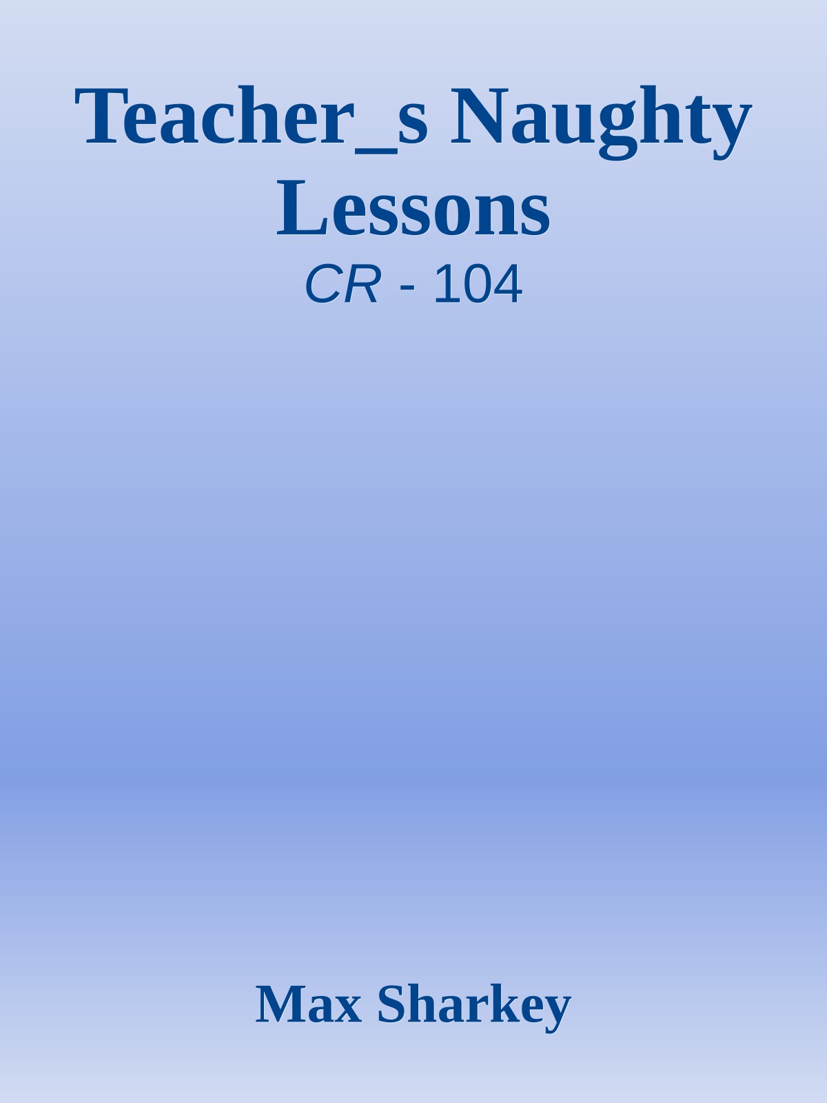 Teacher_s Naughty Lessons