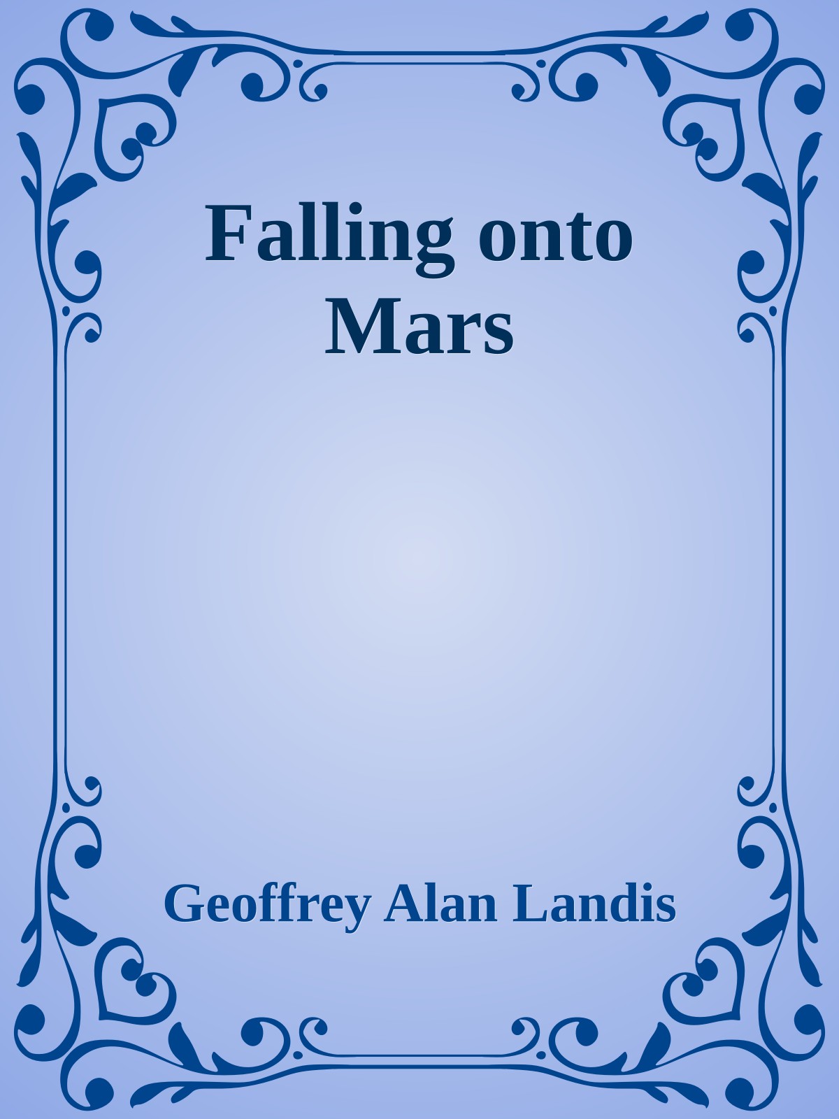 Falling onto Mars