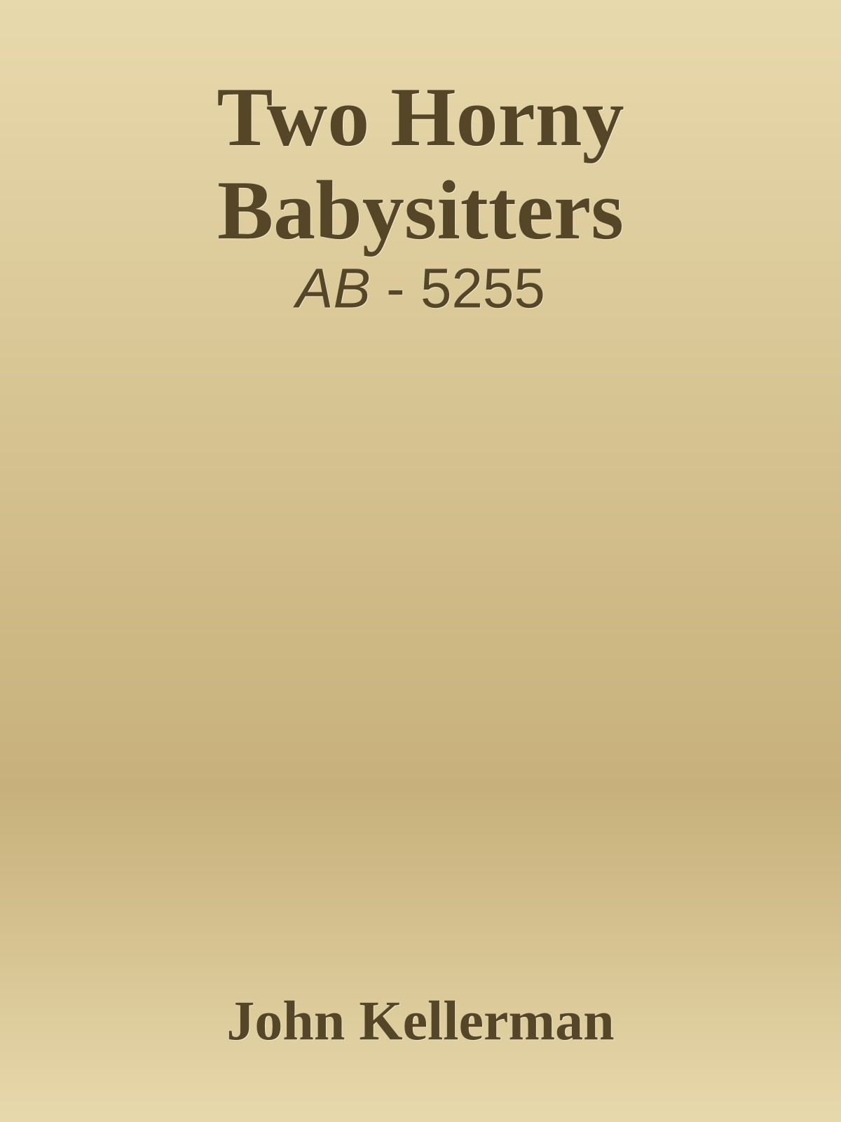 Two Horny Babysitters