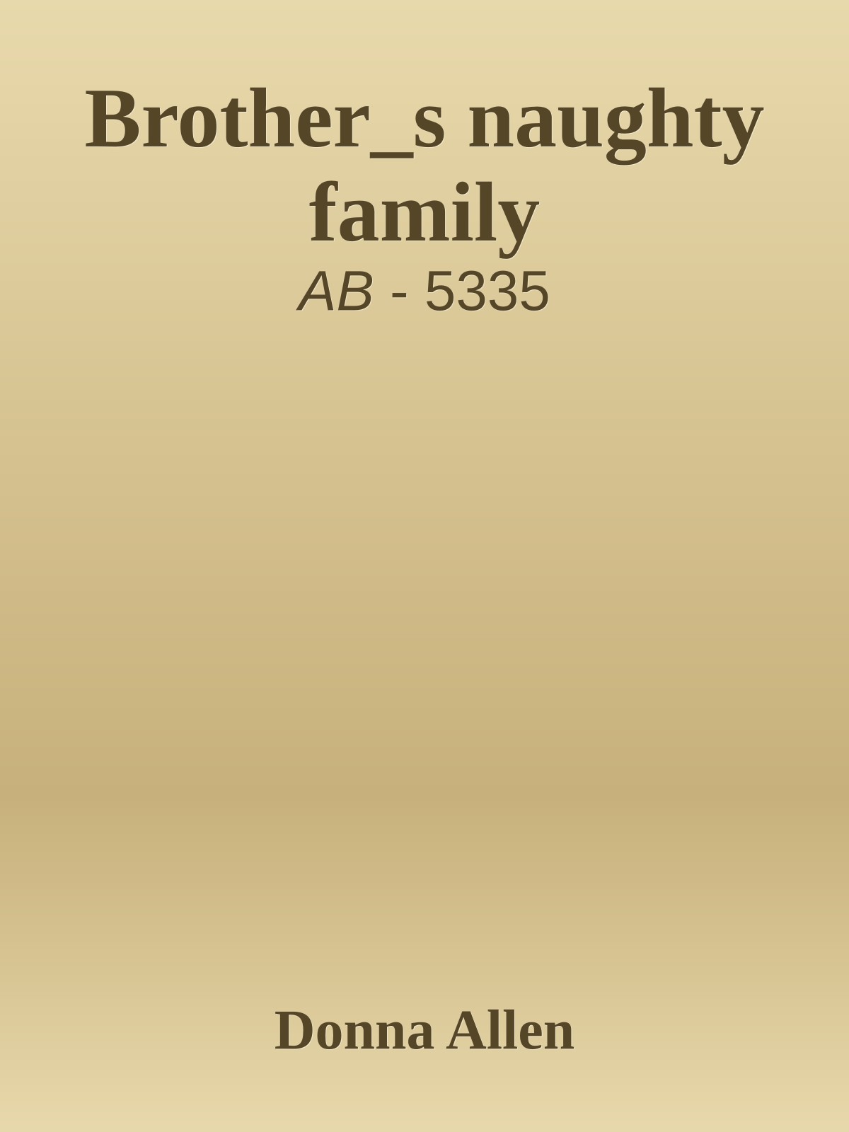 Brother_s naughty family