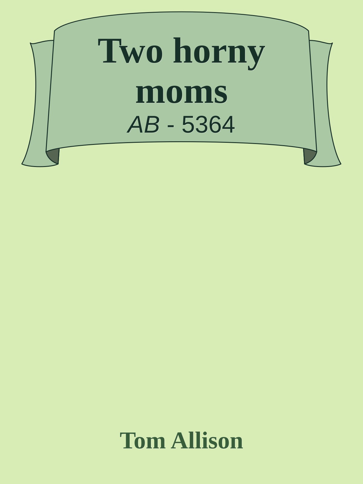 Two horny moms