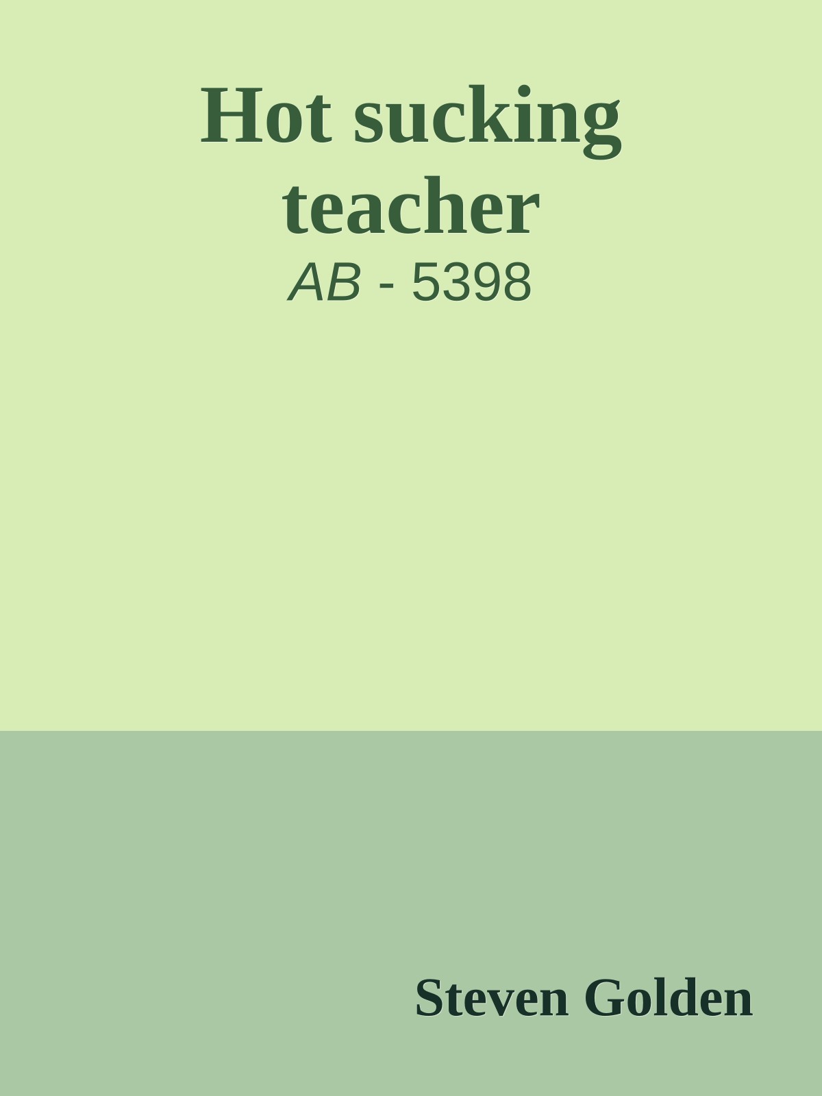 Hot sucking teacher