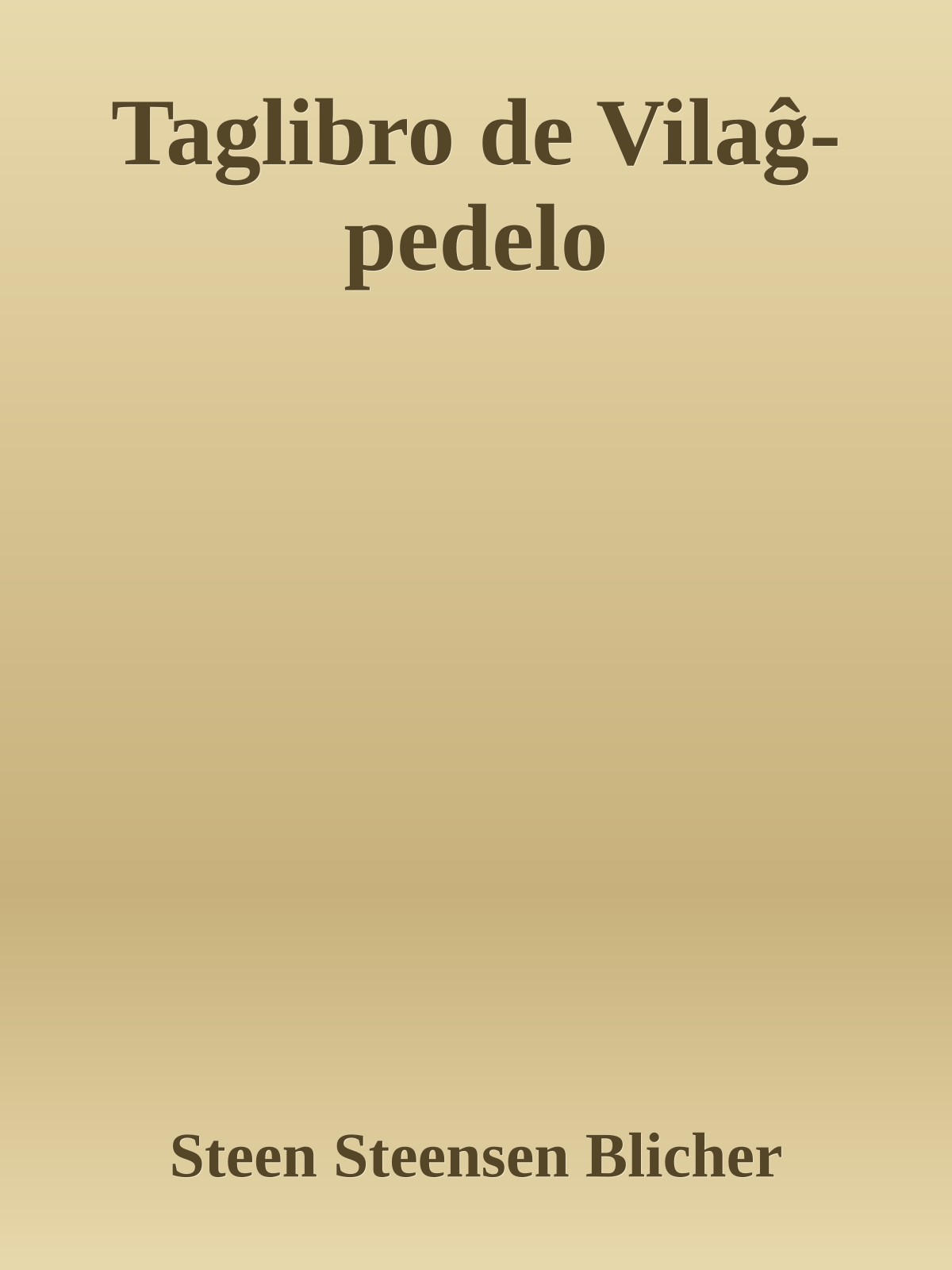 Taglibro de Vilaĝ-pedelo