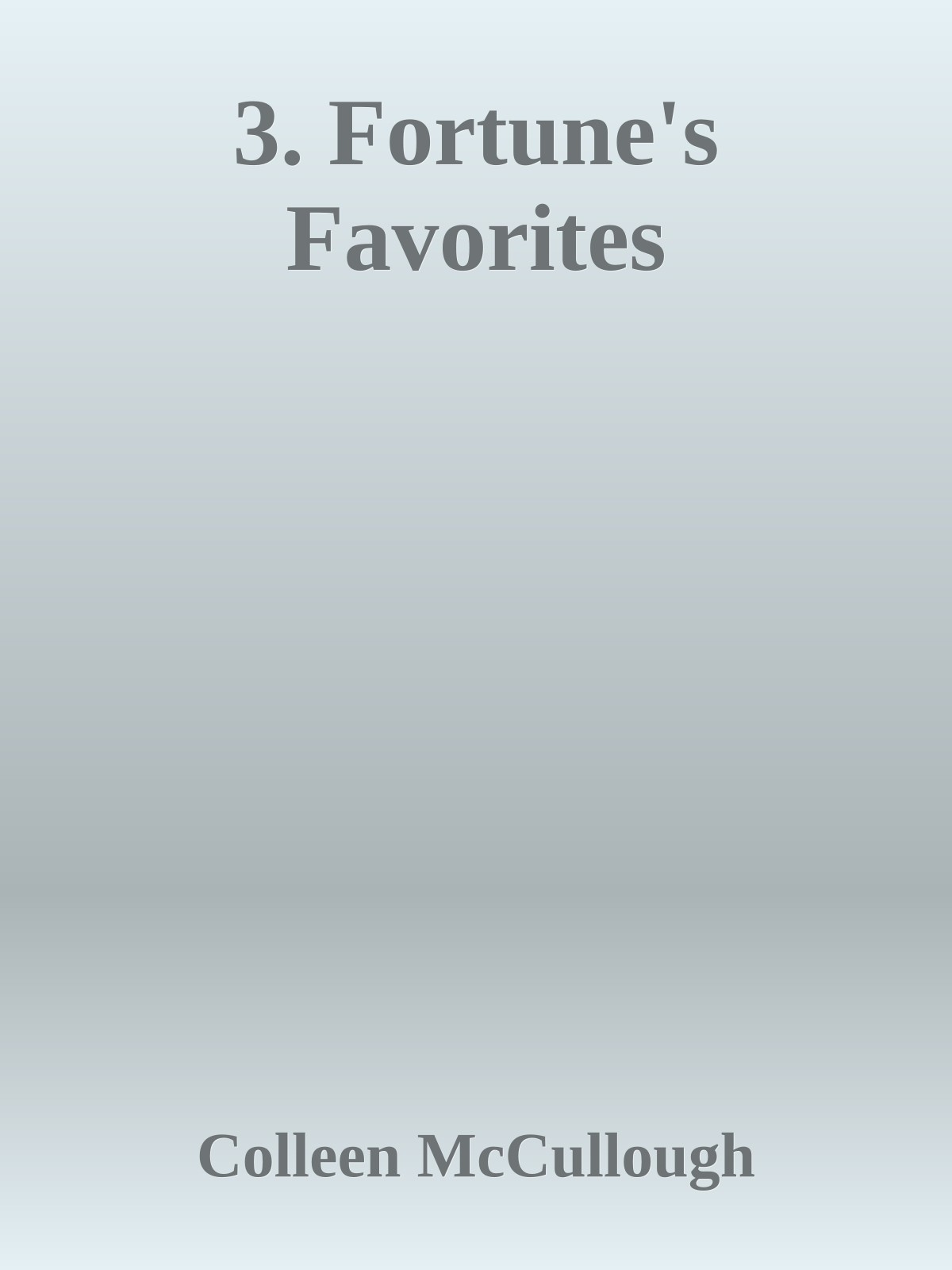 3. Fortune's Favorites