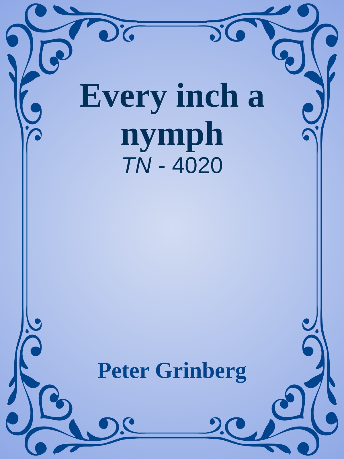 Every inch a nymph