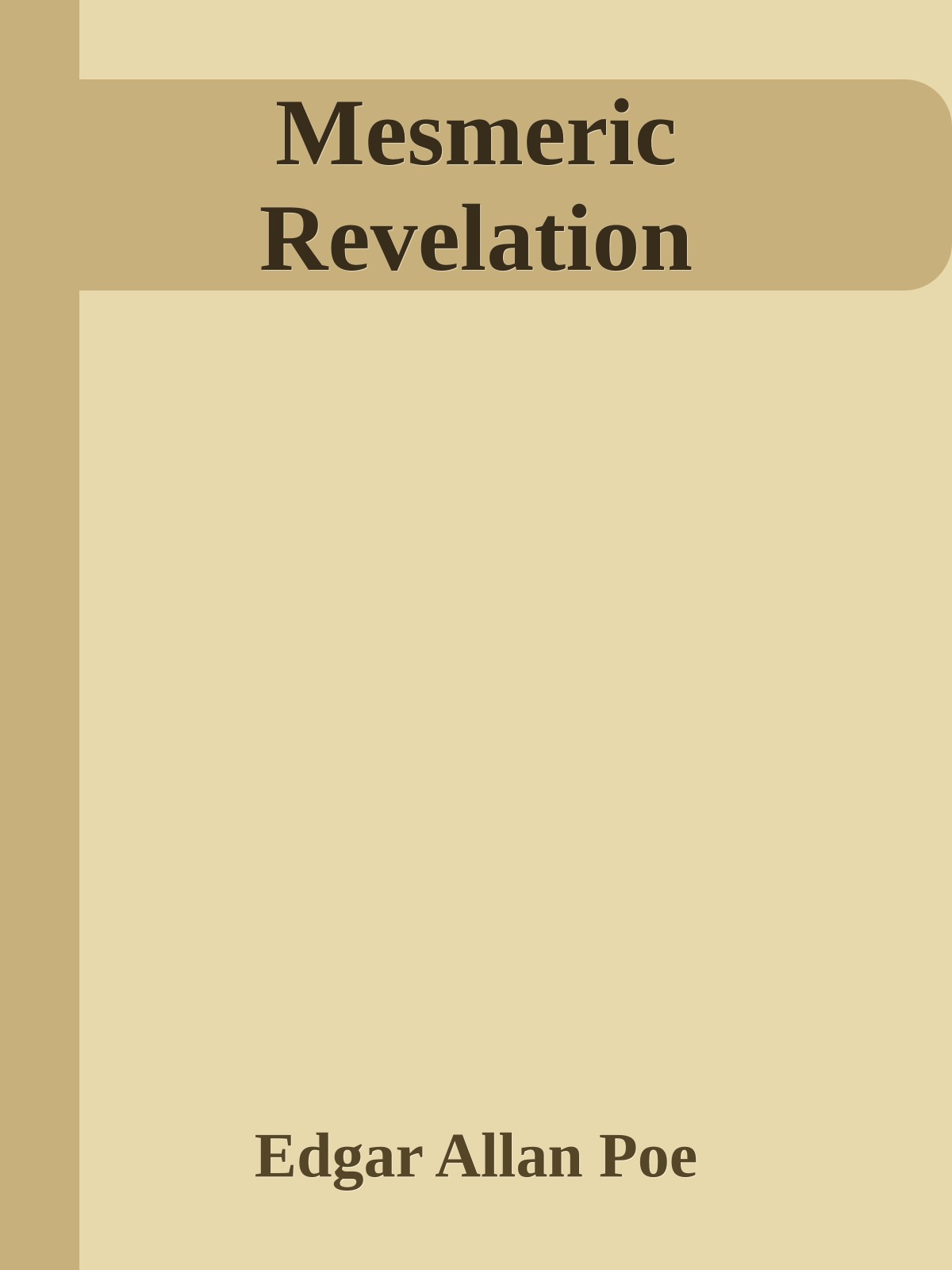 Mesmeric Revelation