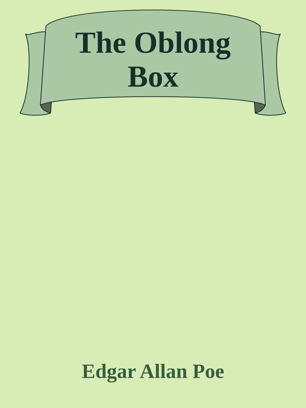 The Oblong Box