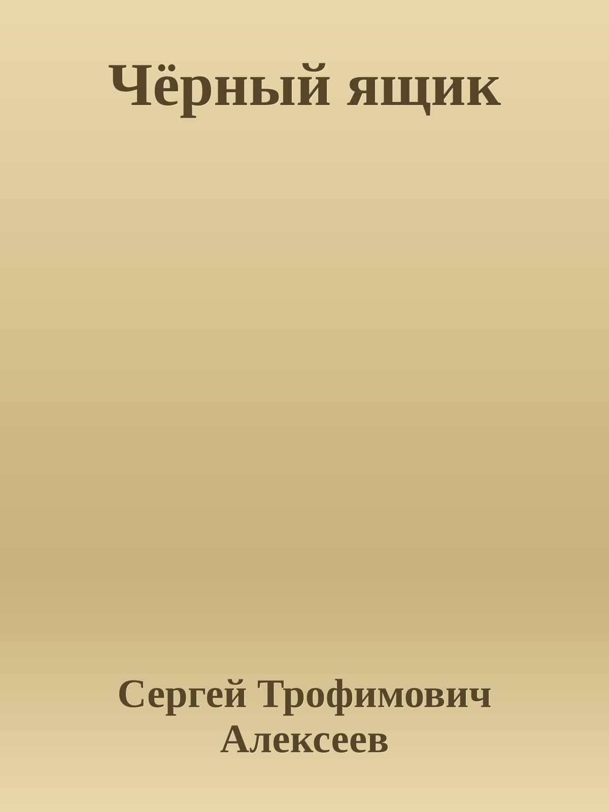 Чёрный ящик